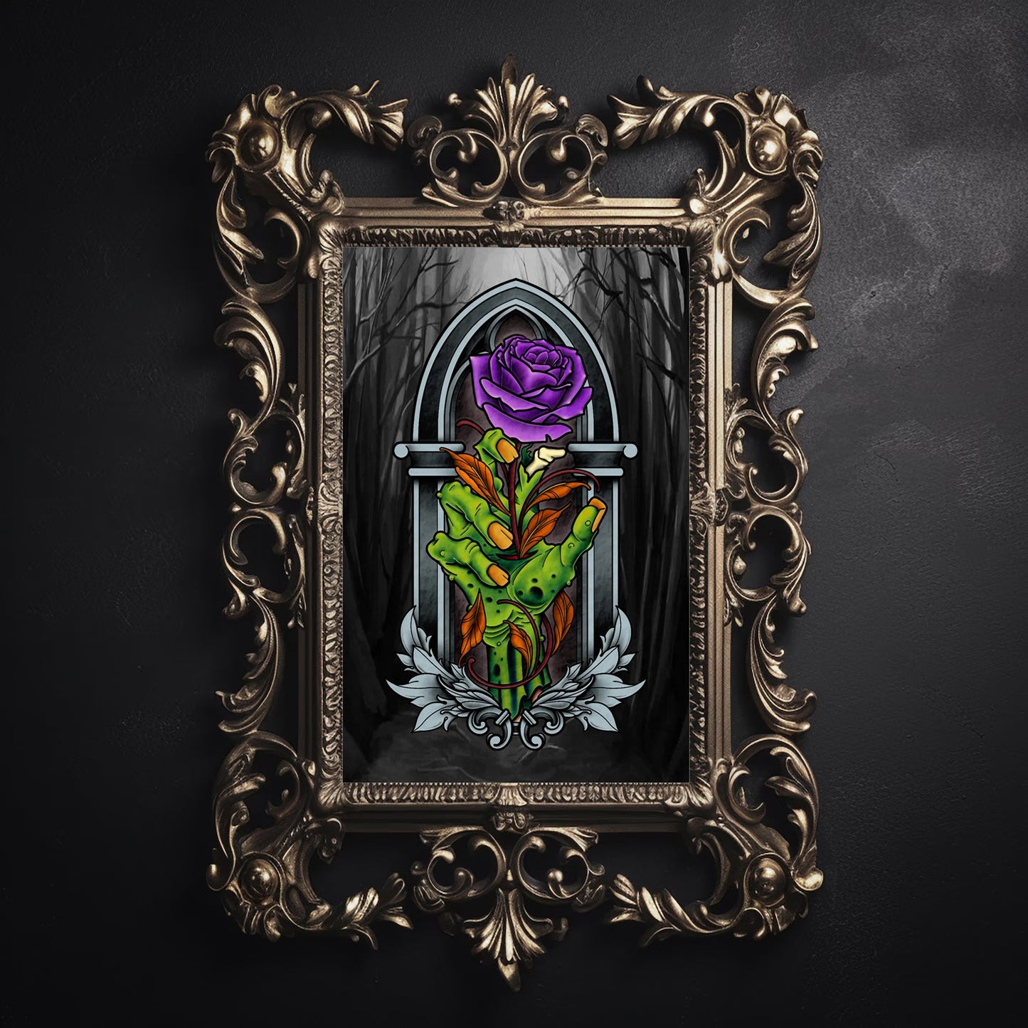 ZOMBIE HAND PRINT