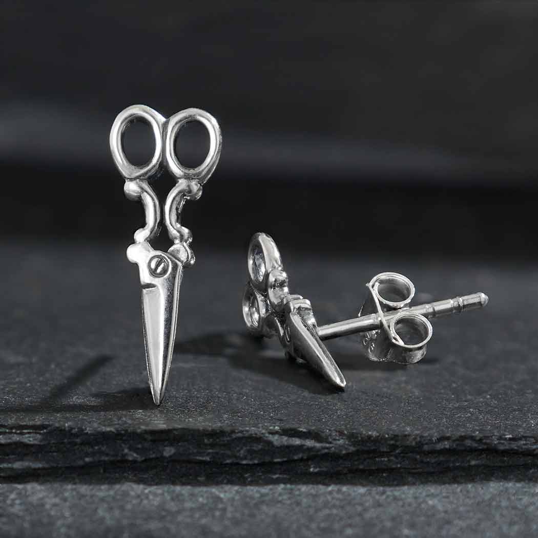 Scissors Stud Earrings