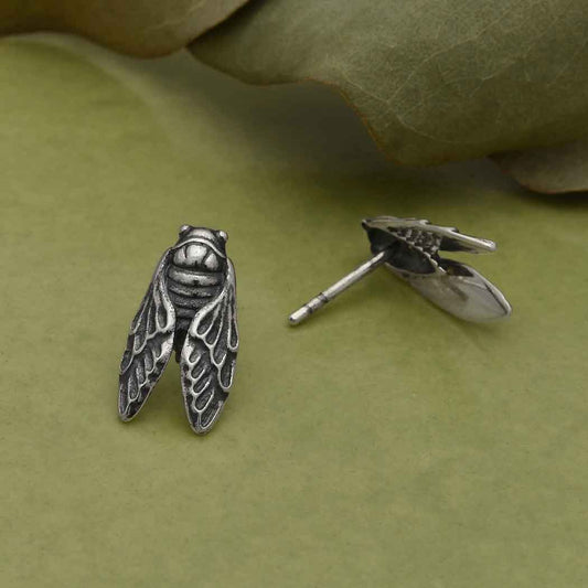 Cicada Stud Earrings