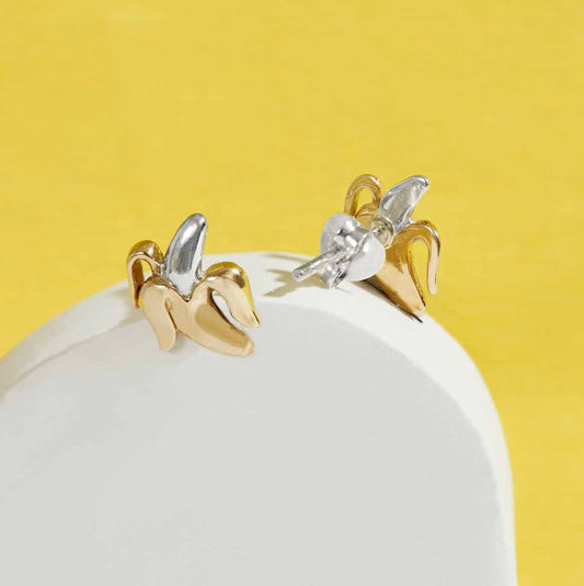 Banana Stud Earrings
