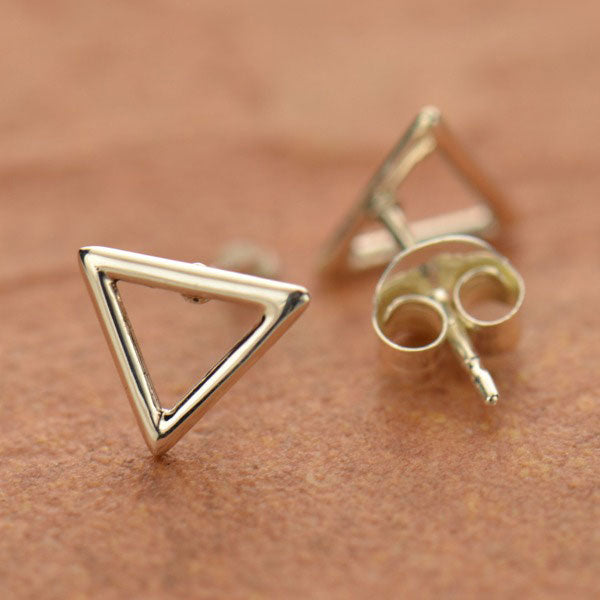 Triangle Stud Earrings