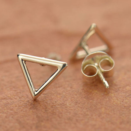 Triangle Stud Earrings